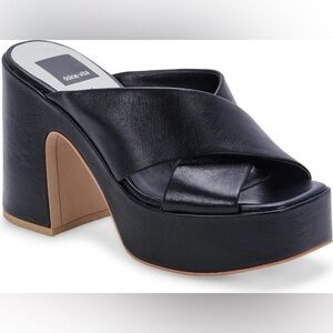 Dolce Vita wonder Black Platform Women's Shoes